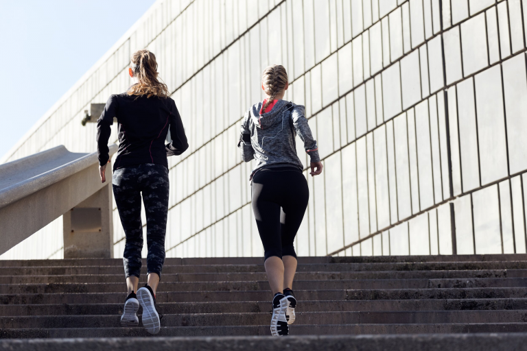 courir avec Huvii
